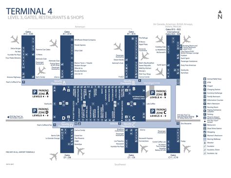 Sky Harbor Terminal 4 Gate Map - Maps For You