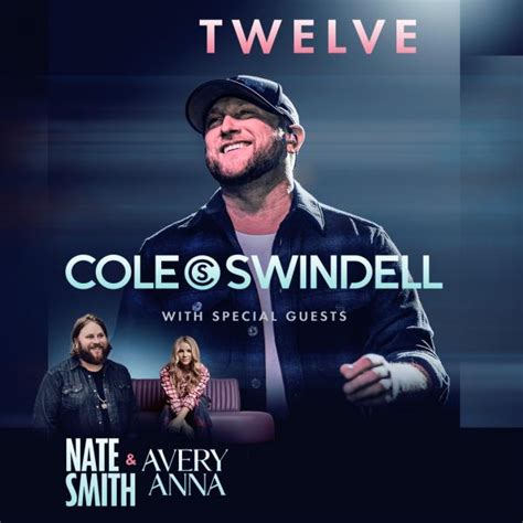 Cole Swindell TWELVE Tour 2023