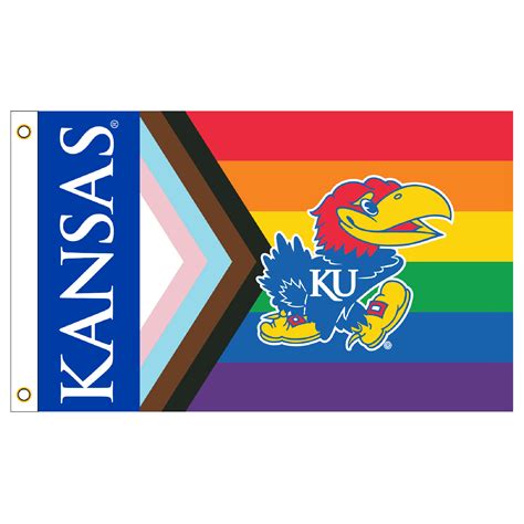 Kansas Jayhawks Inclusive Flag