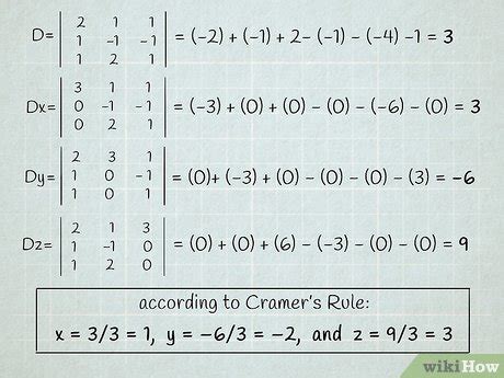 5 Ways to Use Cramer's Rule - wikiHow