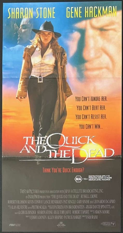 All About Movies - The Quick And The Dead Poster Daybill Original 1995 Sharon Stone