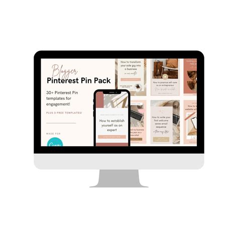 30+ Blogger Pinterest Pin Templates - Making It Remotely