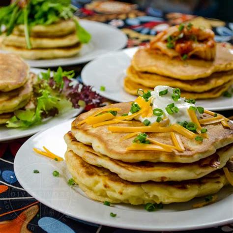 Savory Pancakes Four Ways