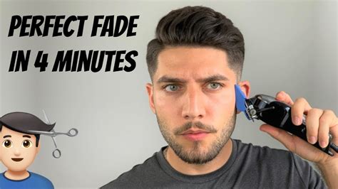 Perfect Fade Self-Haircut In 4 Minutes | How To Cut Men's Hair 2020 ...