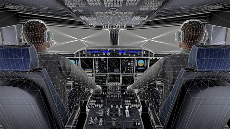 ArtStation Airbus A380 Cockpit Interior With Pilots | lupon.gov.ph