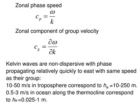 PPT - Section 5: Kelvin waves PowerPoint Presentation, free download - ID:2981367