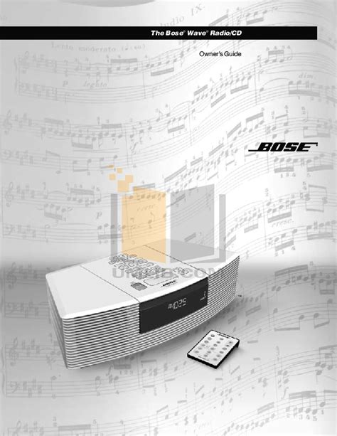 Download free pdf for Bose Acoustic Wave II CD Changer CD Player manual