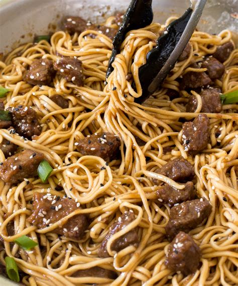 Beef Teriyaki Noodles - Chef Savvy