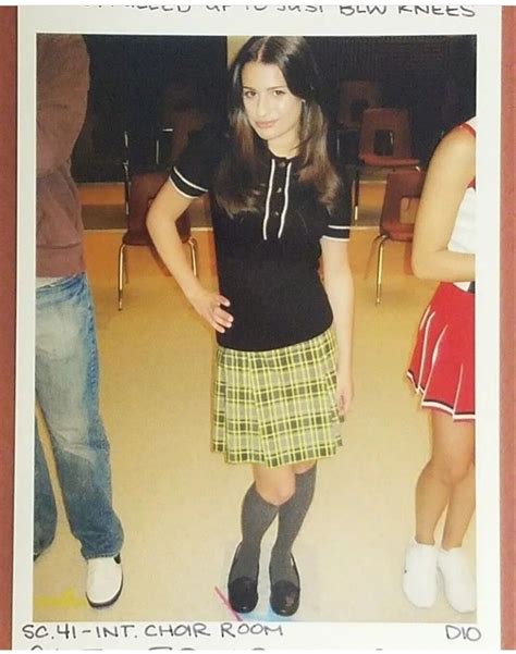 Glee bts - Lea | Glee cast, Glee, Rehearsal dress