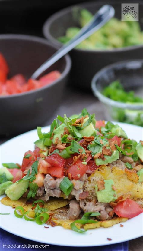 Baked Potato Nachos — Fried Dandelions — Plant Based Recipes