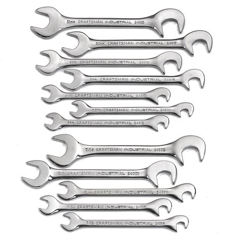 Craftsman 12-Piece Open End Ignition Wrench Set - Inch/Metric