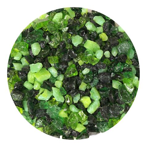 It's Easy Being Green Frit Mix - 90 COE | Blends Assortments Delphi Glass