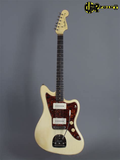 Fender Jazzmaster 1964 Olympic White Guitar For Sale GuitarPoint