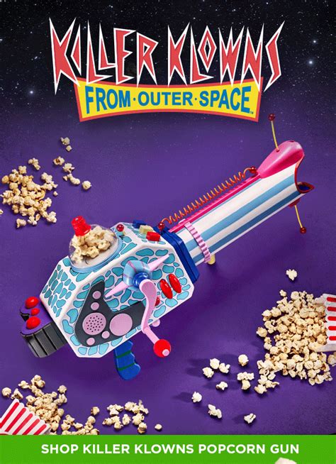 🤡 NEW Killer Klowns deluxe popcorn gun! - Spirit Halloween