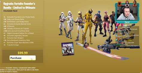 Fortnite founders pack 2021