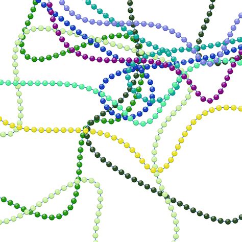 Mardi Gras Beads Vector Design Images, Colorful Mardi Gras Beads ...