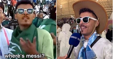 World Cup: ‘Where is Messi?’ Saudi fan spotted supporting Argentina