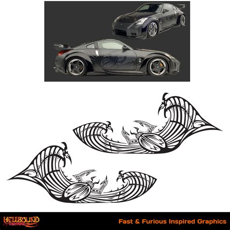 Fast and Furious 350Z Inspired Decals – Hellbound Graphics