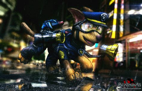 Paw Patrol - Chase by MetaDragonArt on DeviantArt