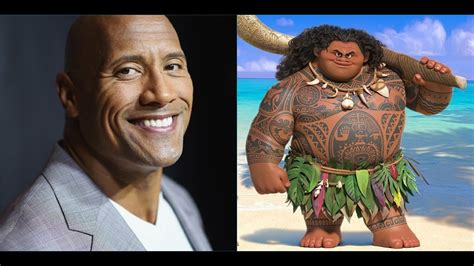 Meet The Cast of "MOANA (2016)" Animated Movie - YouTube