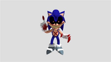 Sonic.EXE - Download Free 3D model by NexusSpeedster (@nexusfnf) [1680421] - Sketchfab