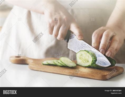 Chef Slicing Image & Photo (Free Trial) | Bigstock