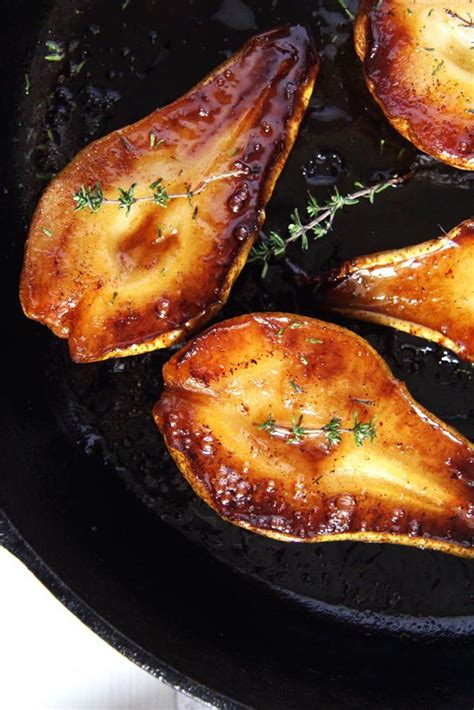 Roasted Pears (with Balsamic and Honey) | Recipe | Pear recipes, Roasted pears recipes, Pear ...