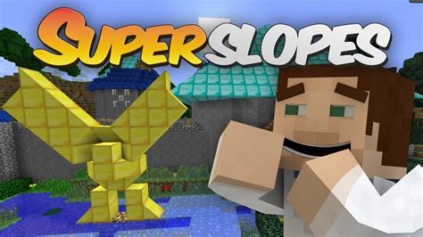 Different Shapes in Minecraft - Kaevator Superslopes Mod Showcase - YouTube