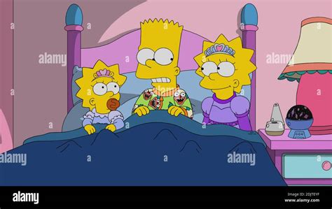 THE SIMPSONS, from left: Maggie Simpson, Bart Simpson (voice: Nancy ...