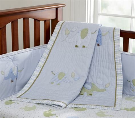 Eli's Elephant Nursery Bedding Set | Pottery Barn Kids