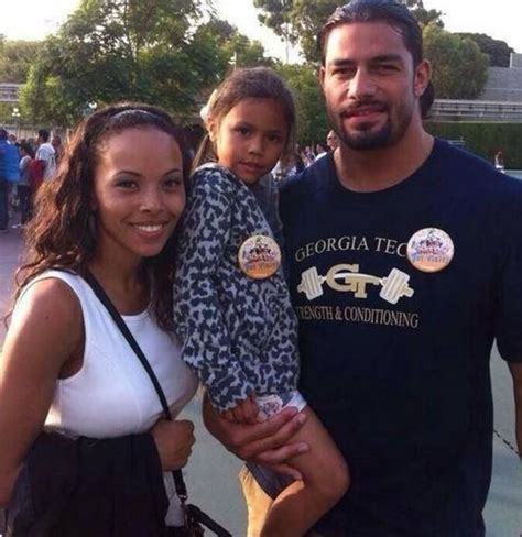 Roman Reigns and his family