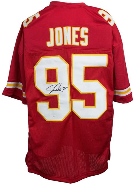 Chris Jones Signed Kansas City Chiefs Jersey (JSA COA)