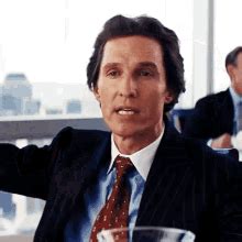 Matthew Mcconaughey Wolf Of Wall Street Gif