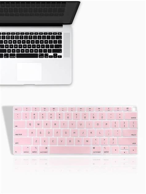 Pink Apple Laptop Keyboard