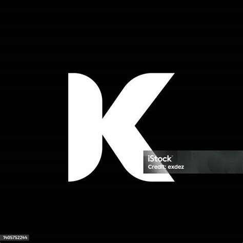 Logo Design With Letter K Stock Illustration - Download Image Now - Abstract, Alphabet, Arrow ...