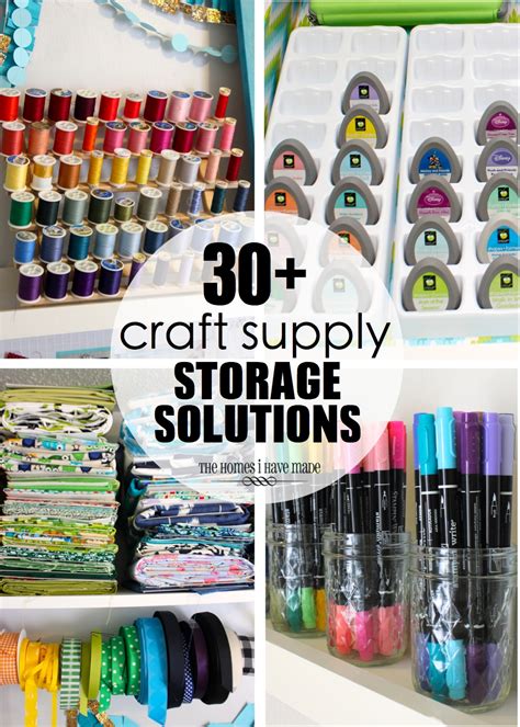 30+ Craft Supply Storage Solutions | The Homes I Have Made