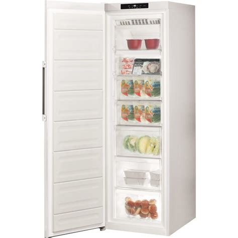 Indesit UI8F1CWUK Tall Upright Frost Free Freezer in White 259 litres, 1.87m 60cmW A+ Rated | J ...