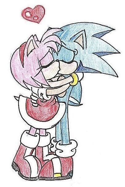 sonic and amy kissing - Sonic and Amy Photo (17527271) - Fanpop