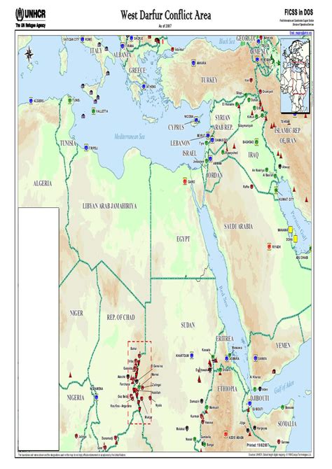 Document - West Darfur Conflict Area - June 2007