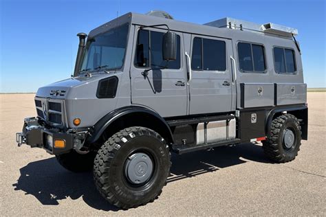 Modified 1991 Mercedes-Benz Unimog U1550L for sale on BaT Auctions ...