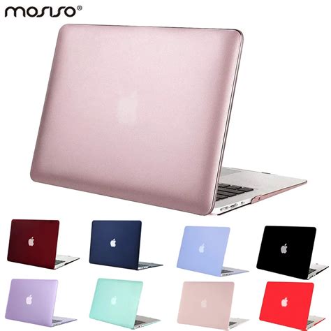 Mosiso Laptop Cases for Macbook Air 11 13 2012 2018 Protective Pink Cover Case for Macbook Pro ...