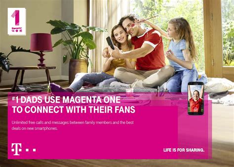 International campaign Magenta ONE for #1 dads unveiled | Deutsche Telekom