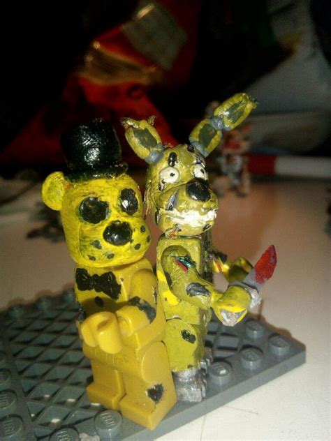 Custom FNaF Lego figures | Five Nights At Freddy's Amino