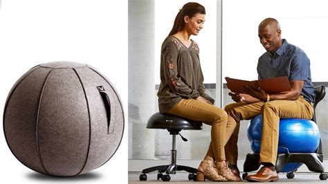 TOP 5 Best Ergonomic Yoga Ball Chair [ Desk Buyer's Guide ] - YouTube