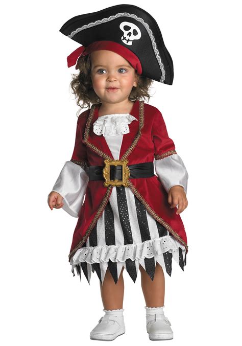 Girl Toddler Pirate Costume - Child's Pirate Halloween Costumes