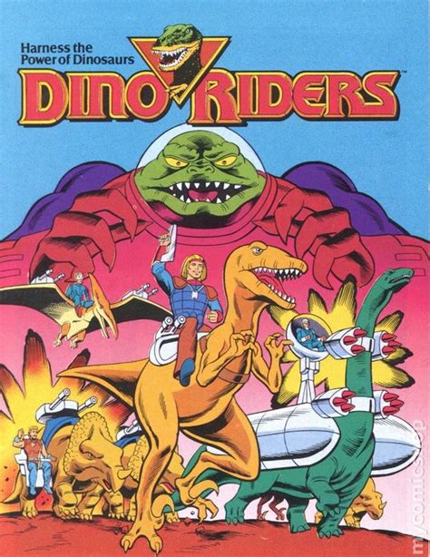 Dino Riders (1987 Tyco Industries Inc) Mini Comic comic books