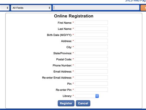 Online Registration for Library Card Now Available | Jackson/Hinds ...