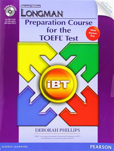 Longman Preparation Course for the TOEFL iBT® Test (with CD-ROM, Answer Key, and iTest) - Ansh ...