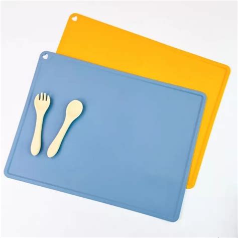 FOOD GRADE BABY Silicone Placemat Heat Resistant Table Pads Feeding Tableware $18.08 - PicClick AU