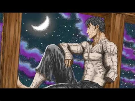 Guts from Berserk sitting in the rain meditating (ambience) - YouTube